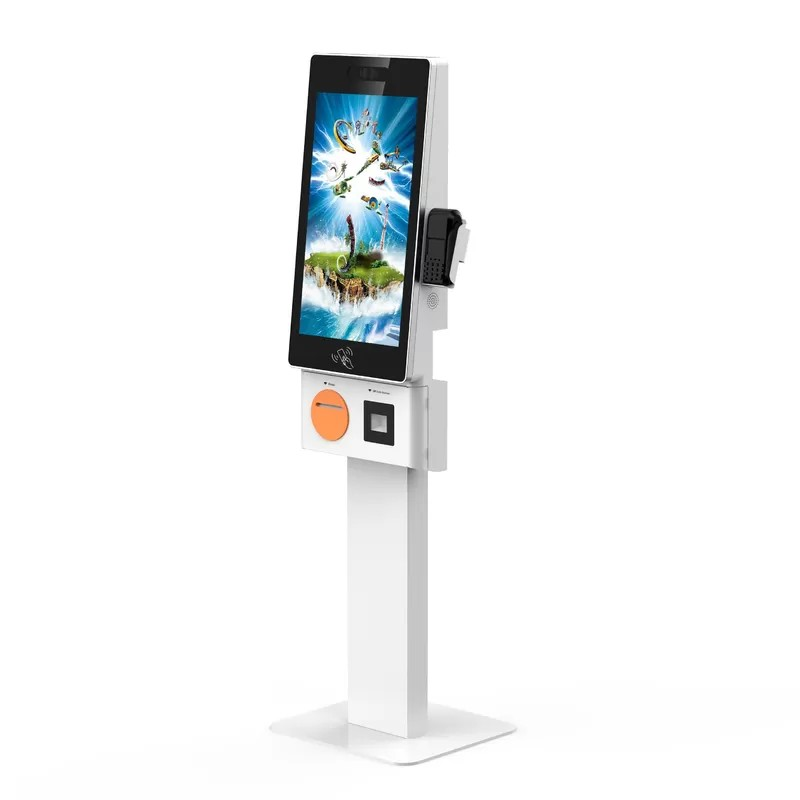 21,5 Zoll-Selbstauscheckservice-Auftrags-Zahlungs-Kiosk-Touch Screen für Kettenladen/Restaurant 3