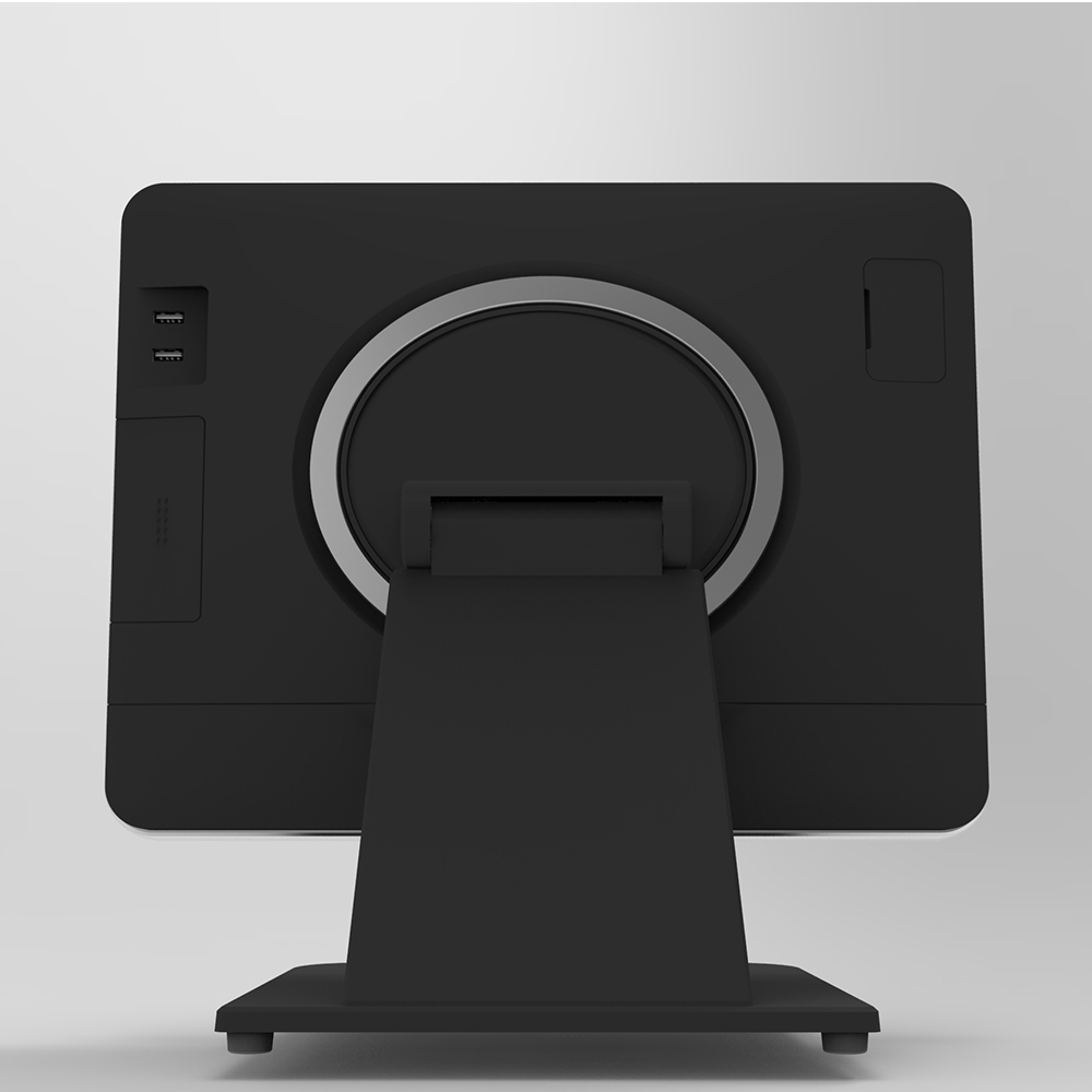 Écran tactile de 15 pouces avec Terminal de caisse Windows 10 de 10.1 pouces, système de point de vente tout-en-un, double caisse enregistreuse pour Restaurant 7