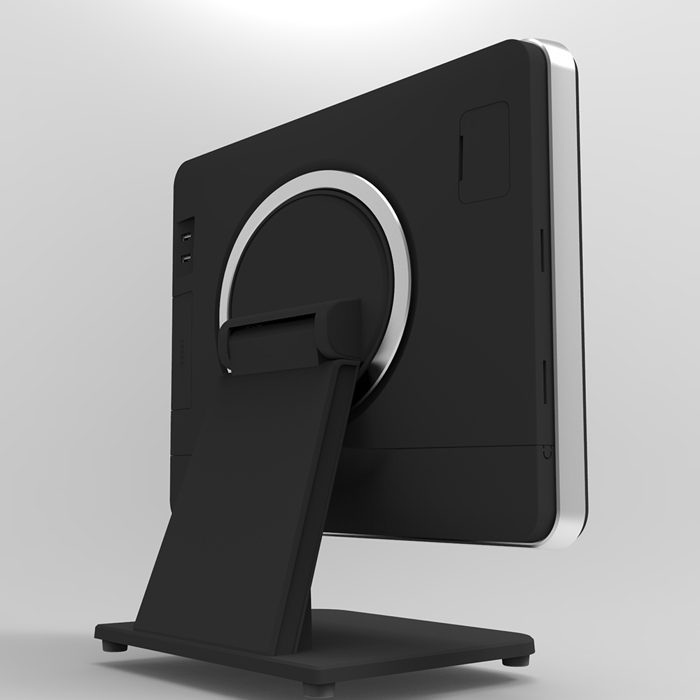 Écran tactile de 15 pouces avec Terminal de caisse Windows 10 de 10.1 pouces, système de point de vente tout-en-un, double caisse enregistreuse pour Restaurant 8