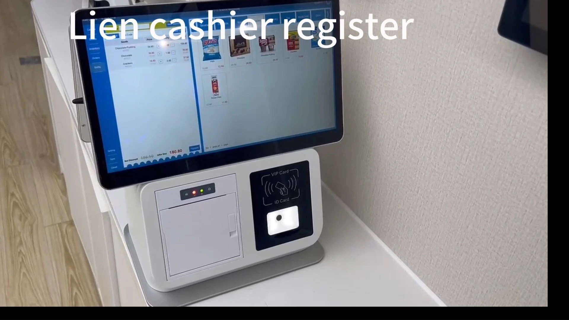 Customised dual-screen Durable Sided Touch Screen All In One POS System Machine Dual Cash Register with Camera and Printer-1732845756904974 1