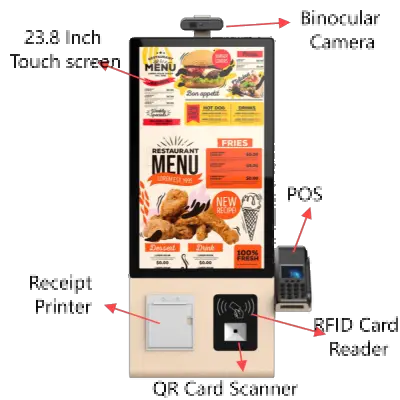 Kfc Self Ordering Kiosk by LKS Kiosk-2 3