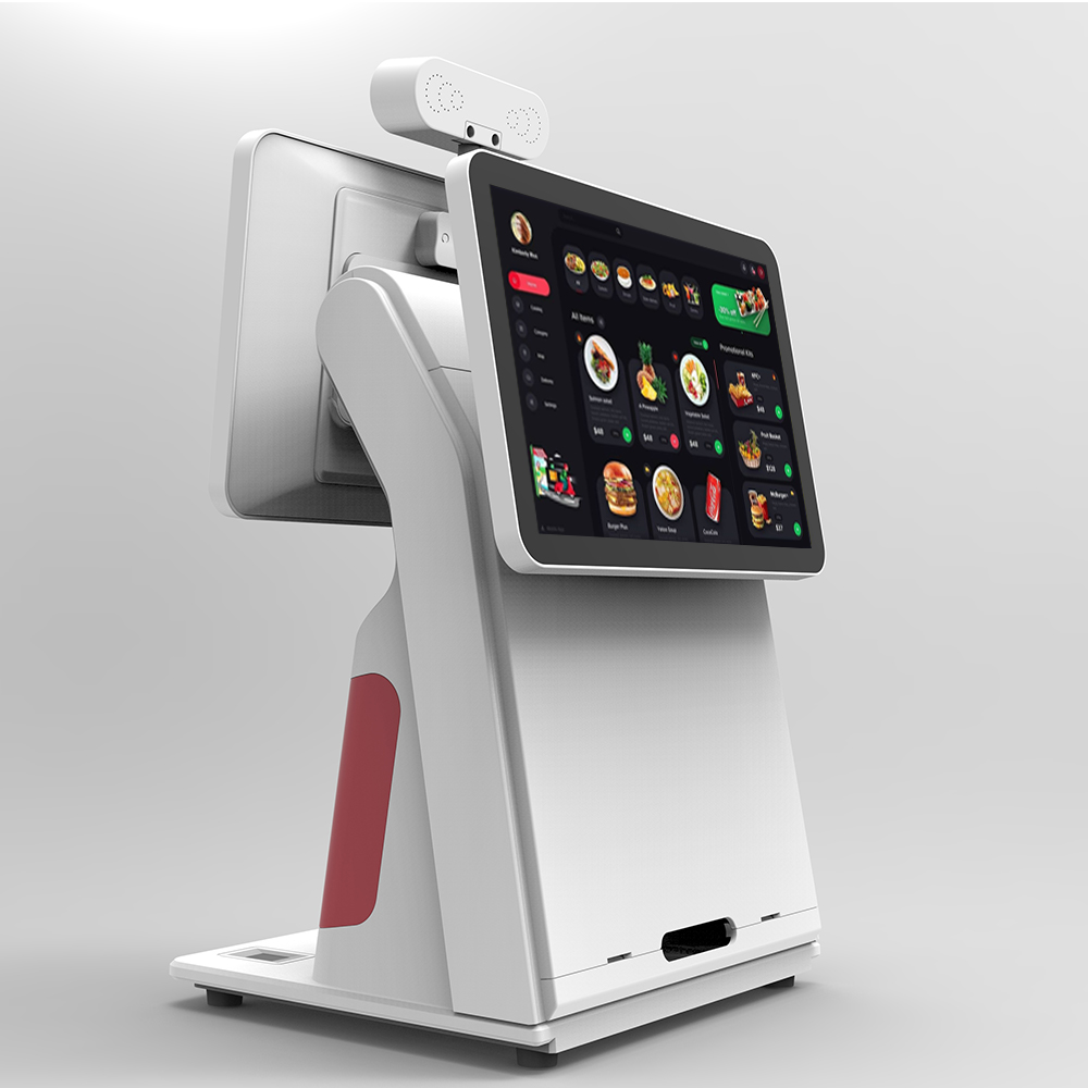 雙收銀機 Windows 10 收銀終端一體機 POS 系統零售機 7