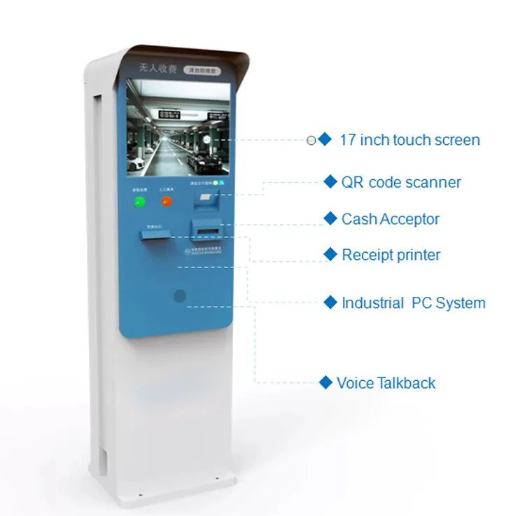 19 inch touch screen Self Check In Kiosks For Parking 1
