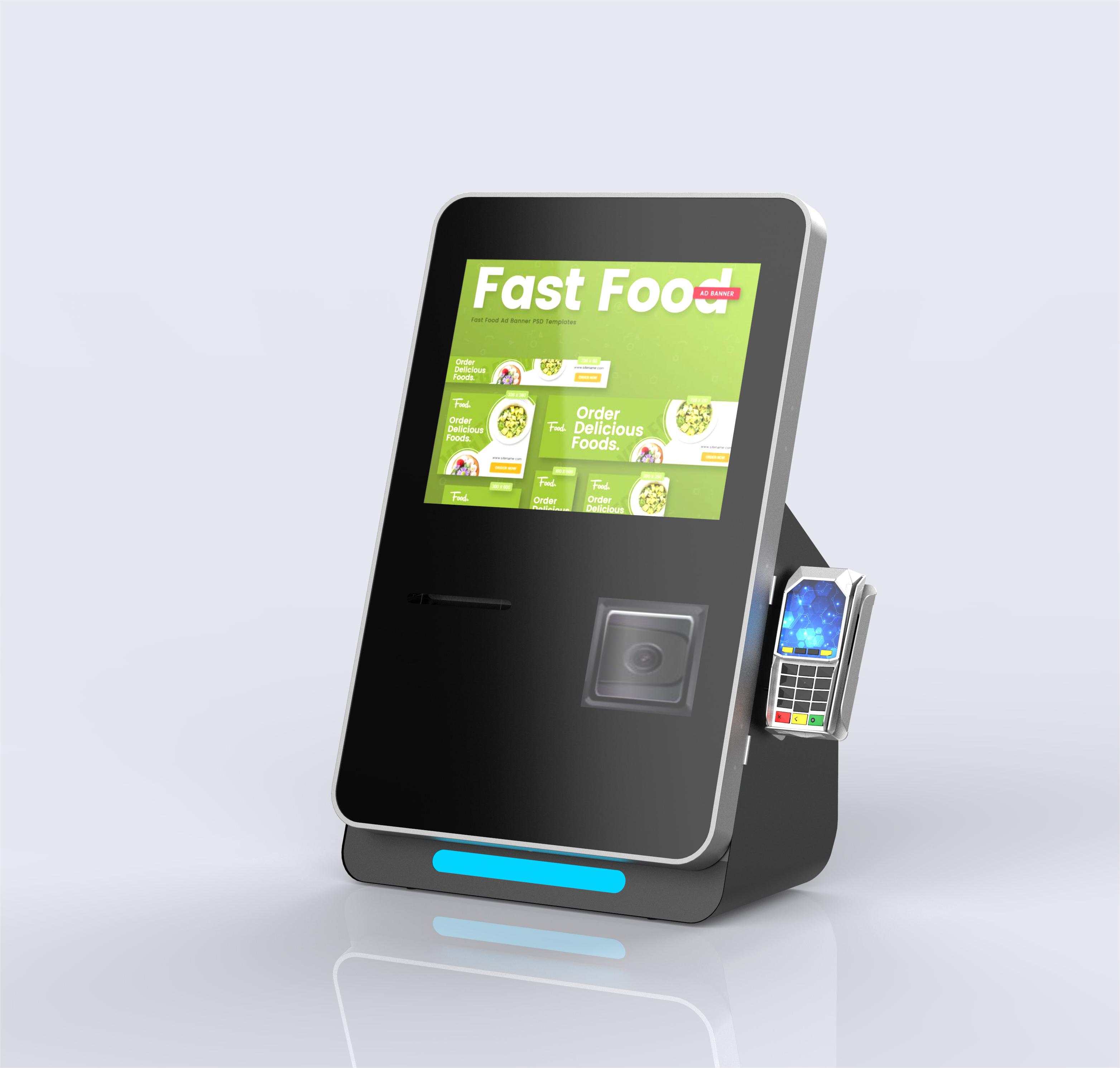 15 inch Desktop Hotel Check in Kiosk Windows Android System 3