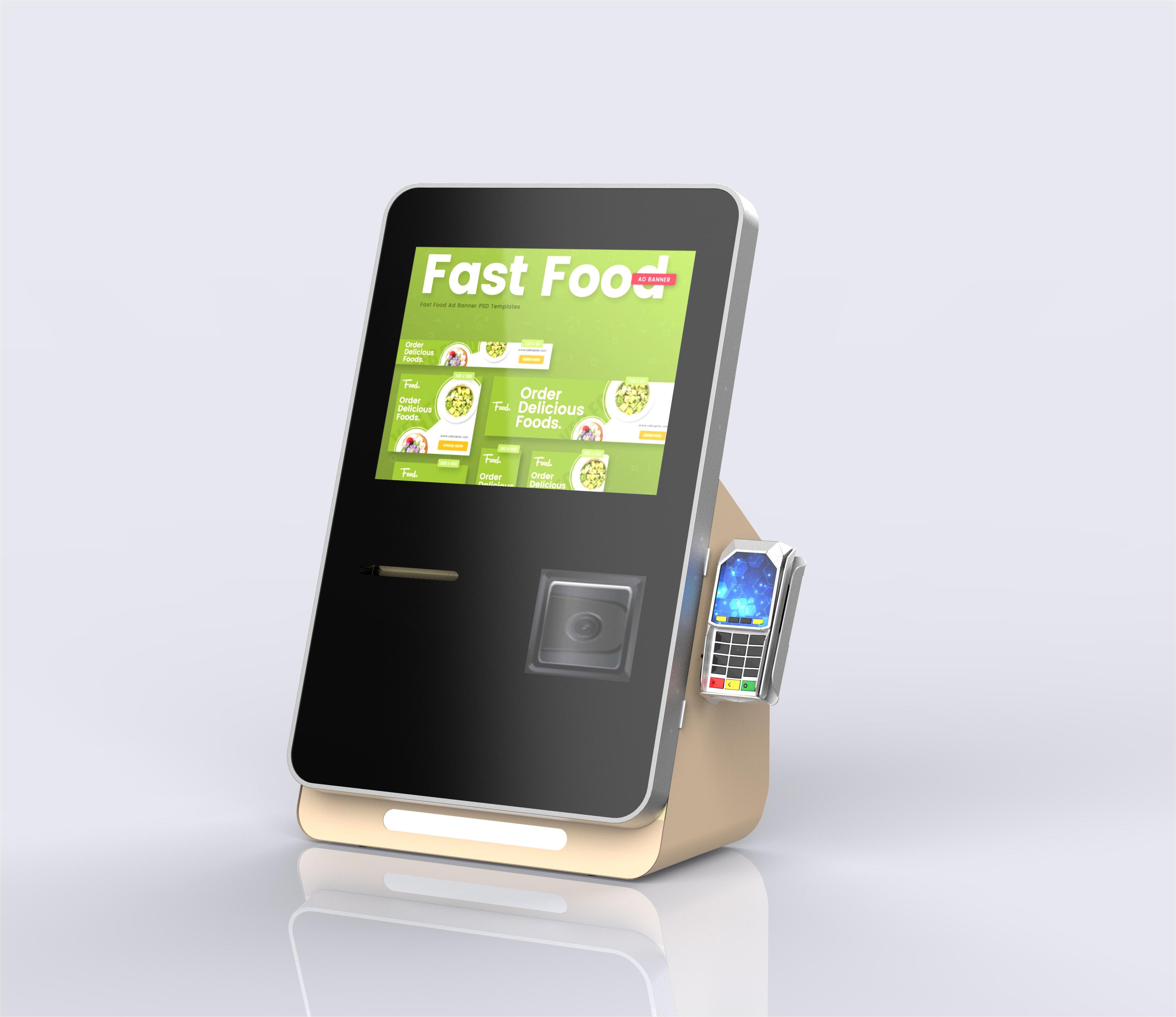15 inch Desktop Hotel Check in Kiosk Windows Android System 2