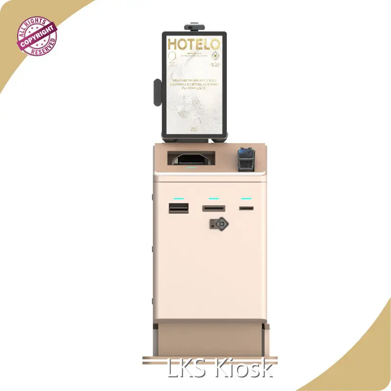 Check in Kiosk Manufacturer Hotel Self Check in Kiosk Wholesale - LKS Kiosk 1