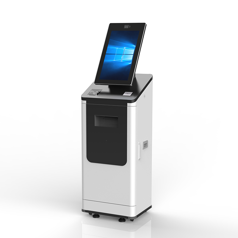 Écran tactile en libre-service à haute efficacité A4 Impression de document Kiosque pour les hôpitaux Institutions gouvernementales 2