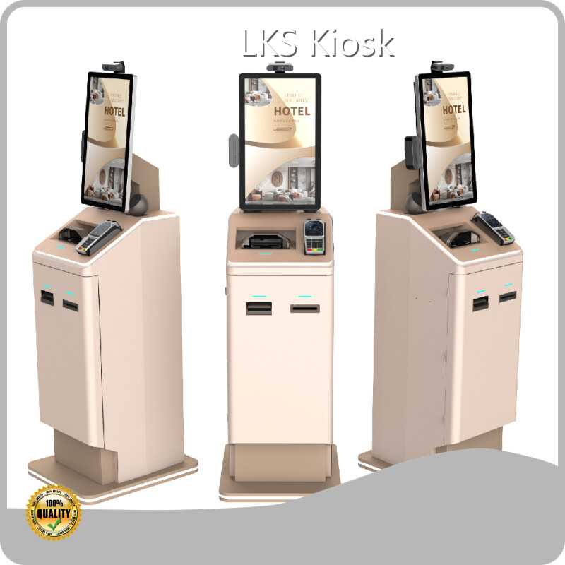 Check in Kiosk Manufacturer Hotel Self Check in Kiosk Wholesale - LKS Kiosk-1 1