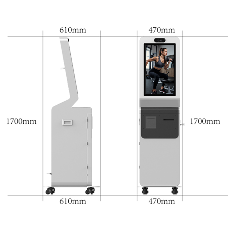 LKS Factory Price  Customizable Self Service Kiosk with standing Installation and Android/Windows/Linux OS 3