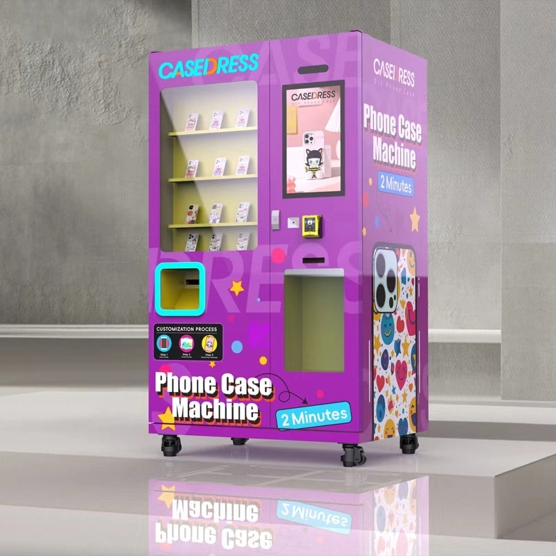 Efficient High-Speed DIY Phone Case Photo Printing Automatic Vending Machine Ideal for Malls, Airports & Train Stations 1
