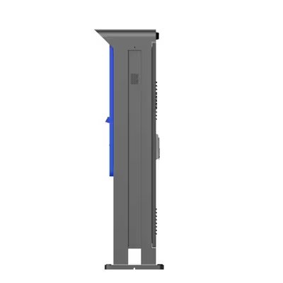 21.5 inch cold rolled steel sheet metal touch screen monitor card reader windows 11 waterproof ip65 parking payment kiosk with bill acceptor and printer 9