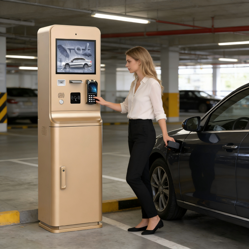 15-inch Parking Self-Service Payment & Ticket Dispensing Terminal 2