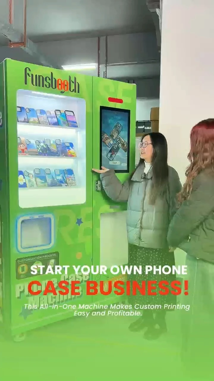 Hochwertiger Flaggschiff-DIY-Handyhüllen-Verkaufsautomat – Flaggschiff-Konfiguration garantiert höchste Qualität, bevorzugt für High-End-Szenarien, höhere Gewinneffizienz 1