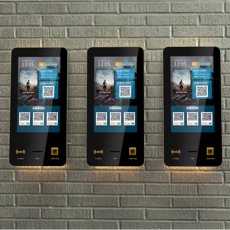 32-Zoll-Hochleistungs-Kino-Selbstbedienungs-Wand-Ticketabholautomat 5