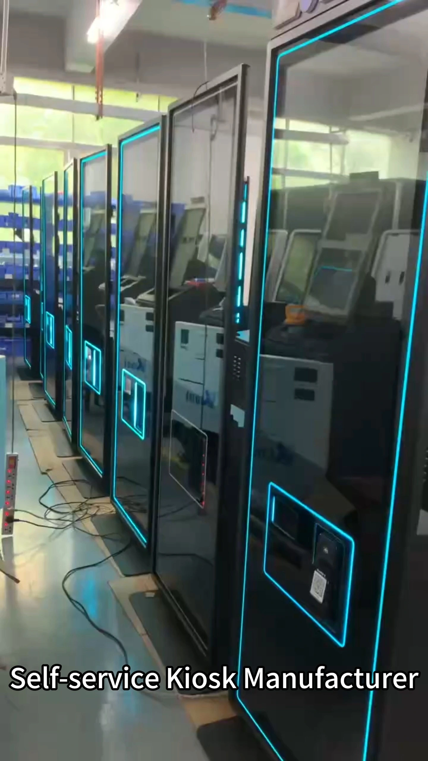 High-Efficiency Cinema Self-Service Desktop Ticket Pickup Kiosk 1