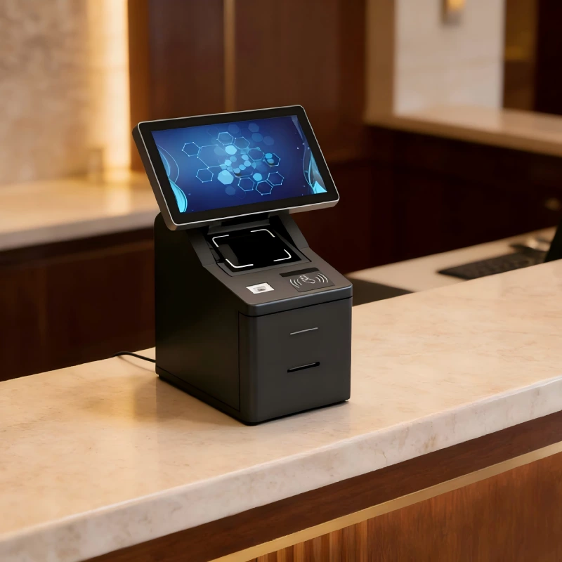 محطة تسجيل دخول ذاتية الخدمة متكاملة للفنادق والمنتجعات 1