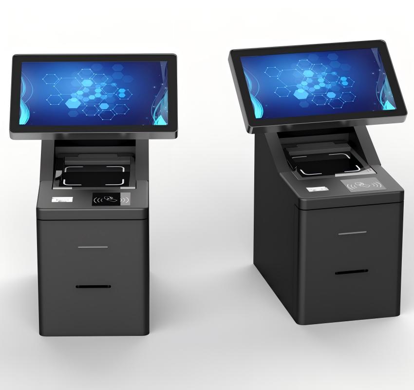 Quiosque de autoatendimento para mesa: Terminal multifuncional para check-in e pagamento 5