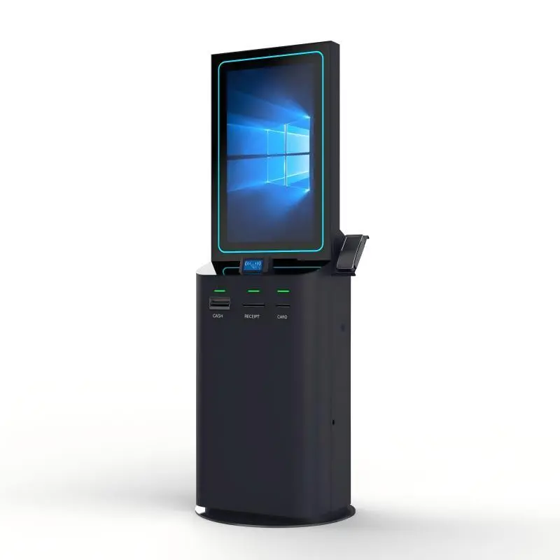 Commercial Self-Service Checkin Kiosk with Card Dispenser and Receipt Printer for Hotel Use 1