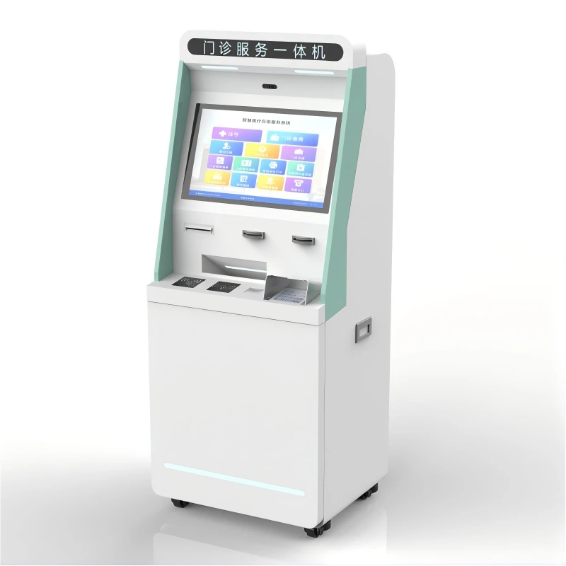 Multifunktionaler Selbstbedienungskiosk für Krankenhäuser zur Registrierung und zum Drucken 1
