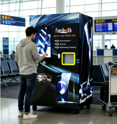 LKS Automatischer digitaler Verkaufsautomat für gehärtete Folie 2