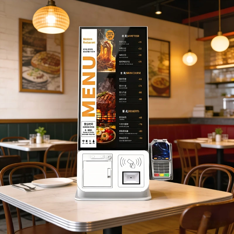 21.5 Inch Desktop Self-Service Ordering Kiosk 1
