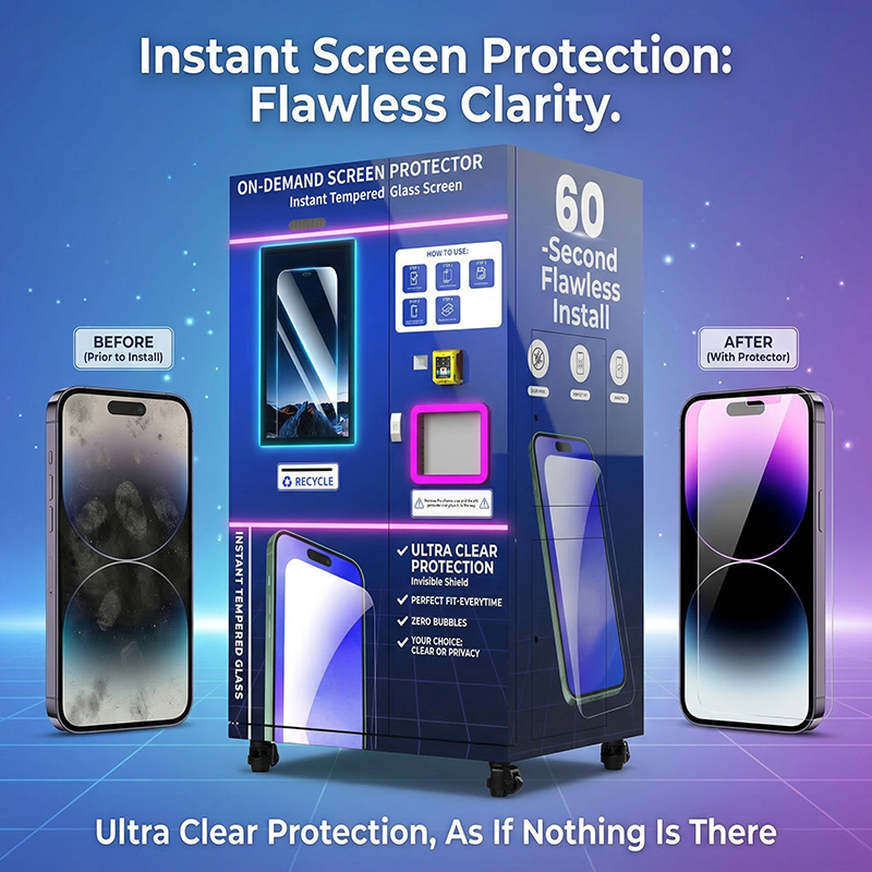 Service intelligent sans surveillance, application de film précise, solution commerciale rentable 2