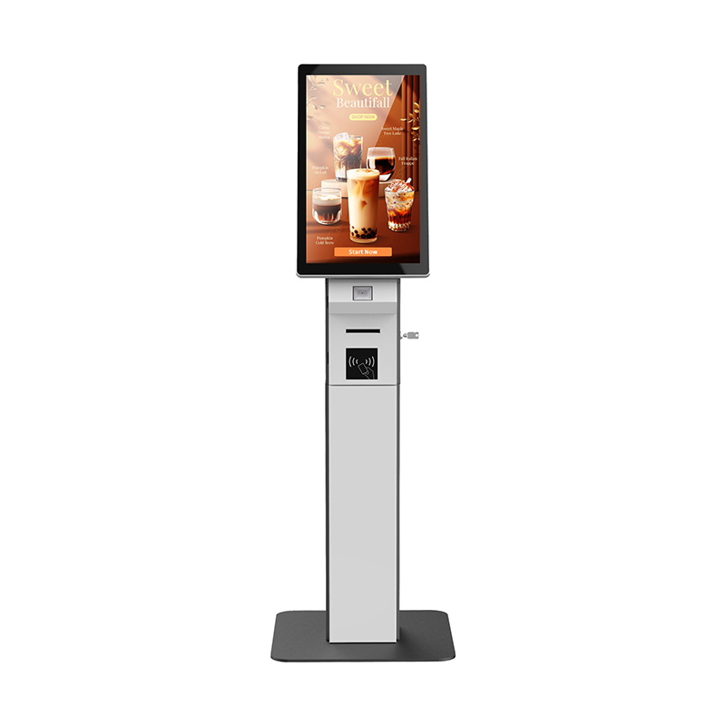 Kiosco de autoservicio vertical/de escritorio (modelos duales), quiosco inteligente para pedidos de comida. 2