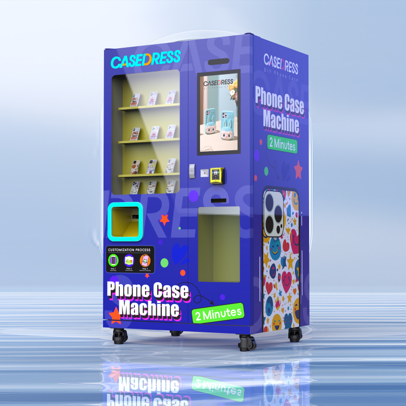 DIY-Handyhüllen-Verkaufsautomat, vollautomatischer UV-Druckkiosk für Einkaufszentren, Schulen, Flughäfen – passives Einkommensgeschäft 3