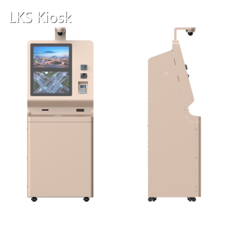 Parking Garage Ticket Machine by LKS Kiosk 1