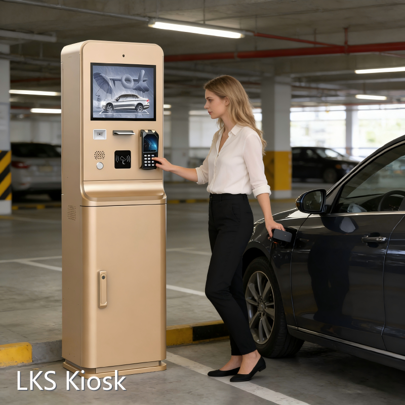Automatic Parking Ticket Machine by LKS Kiosk 1