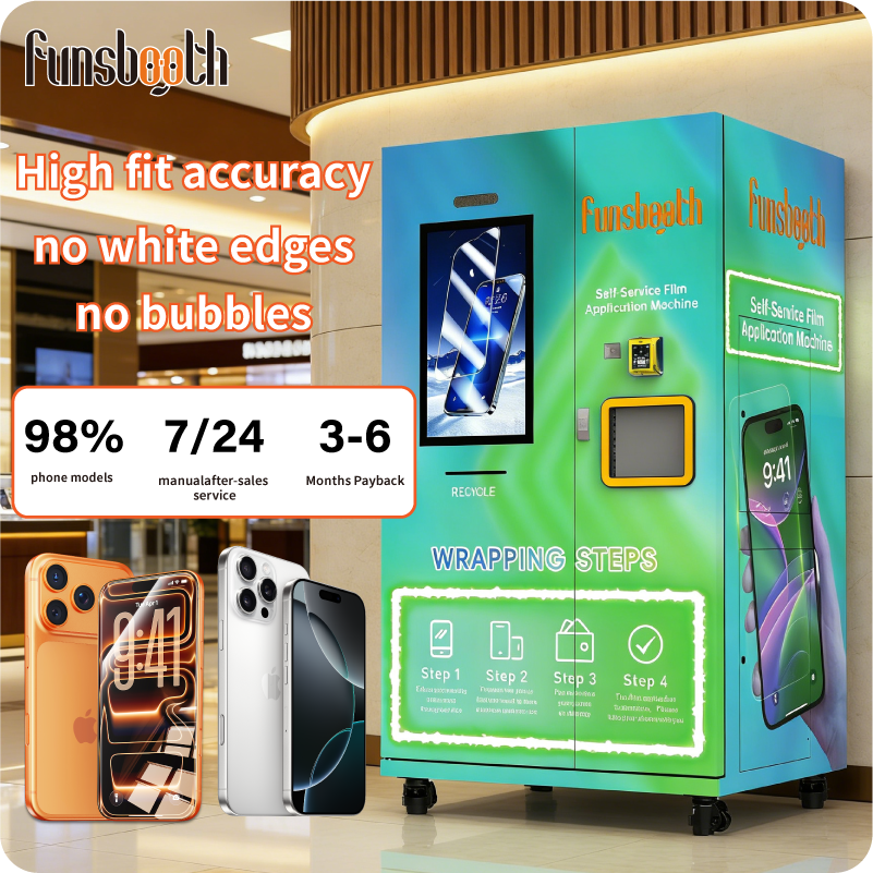 Distributeur automatique de protections d'écran pour téléphone F5 3