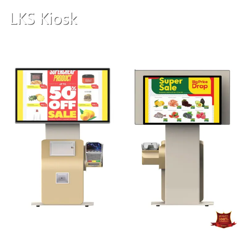 Touch Screen Cashier Machine POS Cash Register Wholesale - LKS Kiosk 1