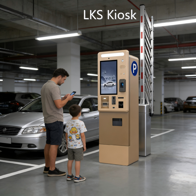 Parking Ticket Vending Machine Payment Kiosk Wholesale - LKS Kiosk 1