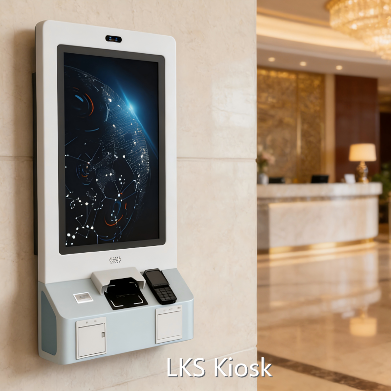Hotel Self Check in Kiosk by LKS Kiosk 1