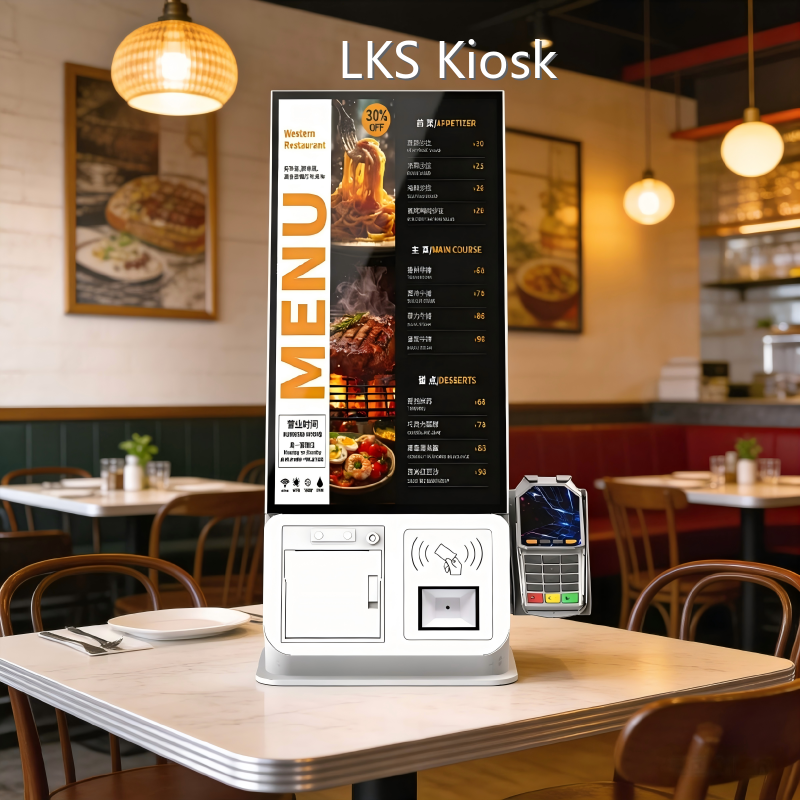 Self Ordering Kiosk for Restaurants by LKS Kiosk-1 1