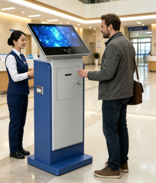 LKS Visitor Check-in Kiosk | Automated Visitor Registration Terminal for Corporate Lobbies1-1786419263629936 6
