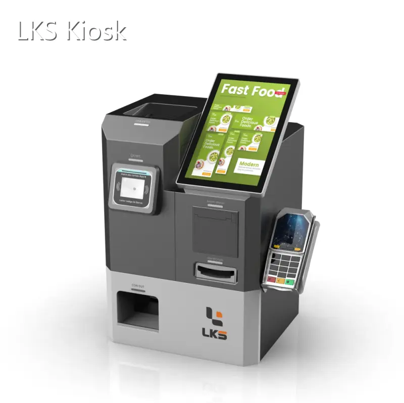 Self Service Cash Register POS Cash Register Wholesale - LKS Kiosk-2 1