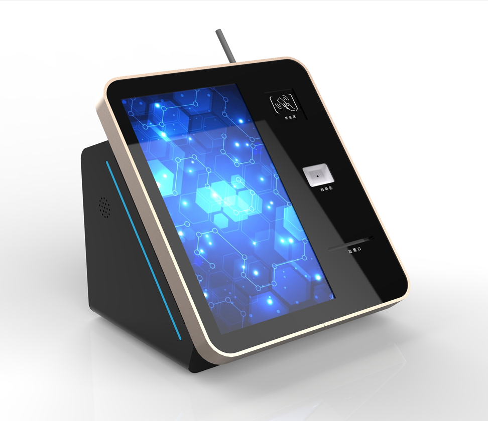 LKS Self Ticket Vending Kiosk with Touch Screen Bank Card Payment QR Code Scanner Thermal Ticket Printer1 1