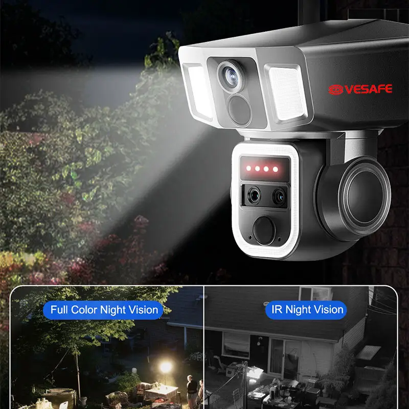 Solar Cctv Camera with Sim Card Quality Assurance 8