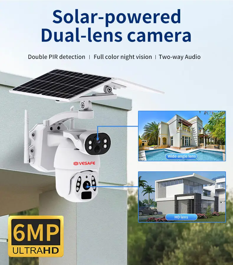 High End 4g Solar Cctv for Marketplace 3