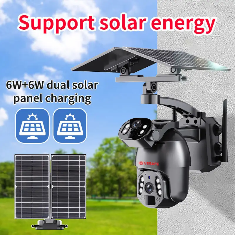 High End 4g Solar Cctv for Marketplace 4