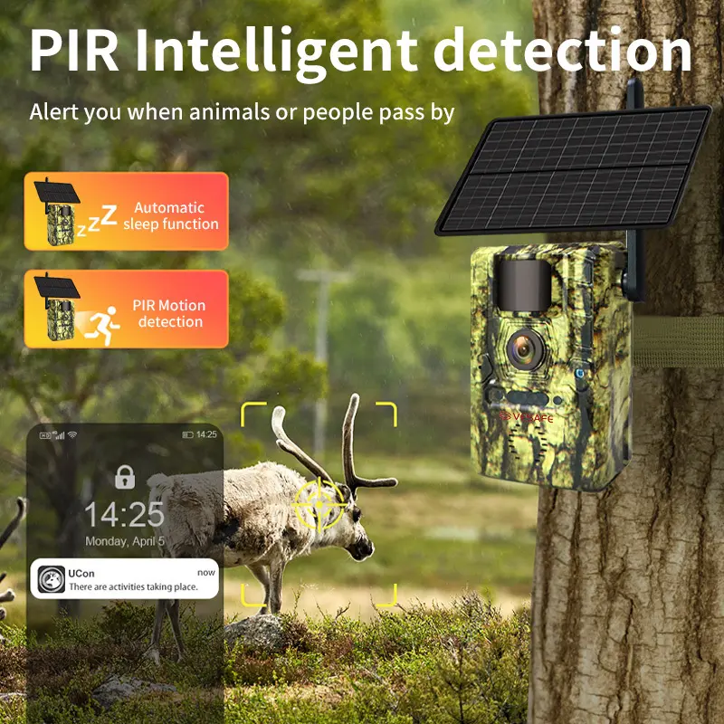 For Home Best Trail Camera Solar Panel by VESAFE 6
