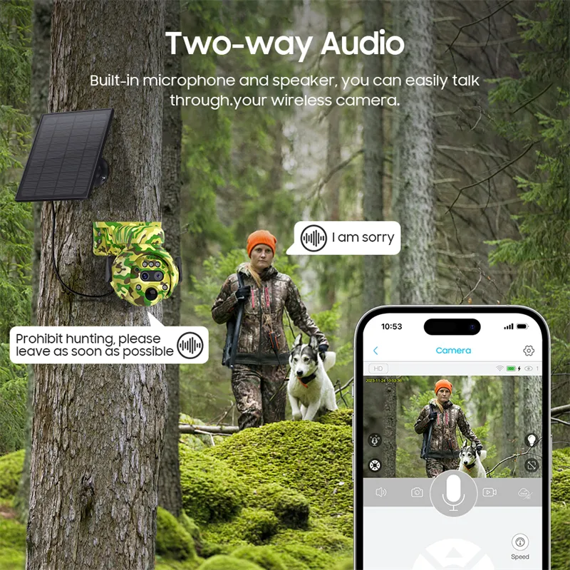 VESAFE Solar Cellular Trail Camera Factory Direct Supply 9