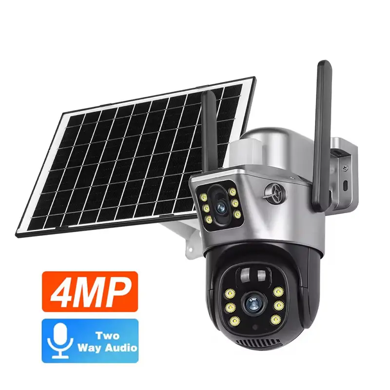 New Model Solar Cctv Camera with Sim Card Price List 4