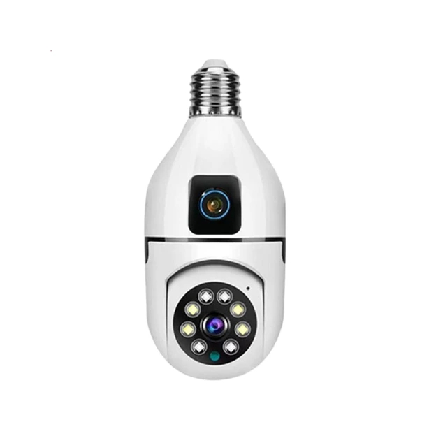 セキュリティ ホーム E27 デュアル レンズ バルブ カメラ - VESAFE 1