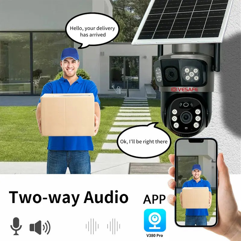 VESAFE Solar 4g Cctv Camera Eries 4