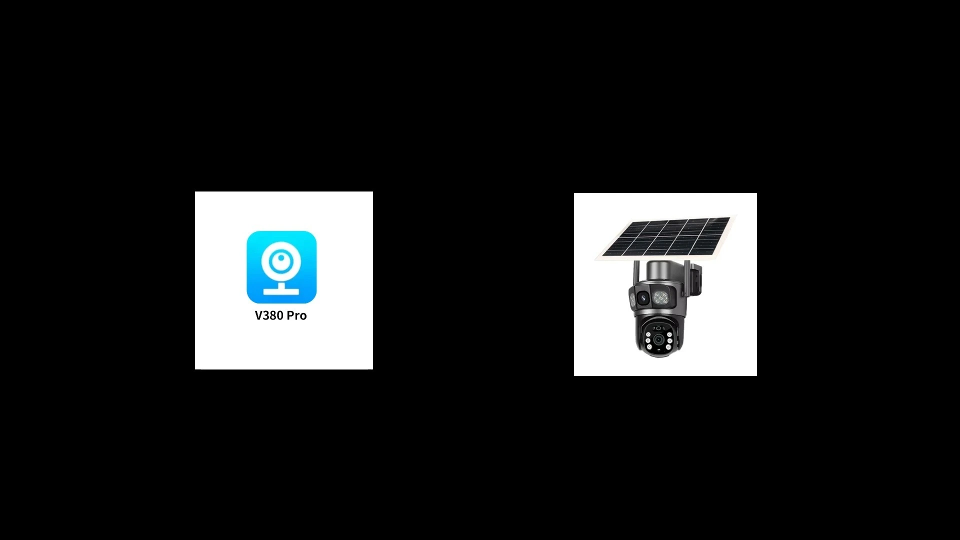 V380 4G WIFI Wireless Smart Solar Camera 1