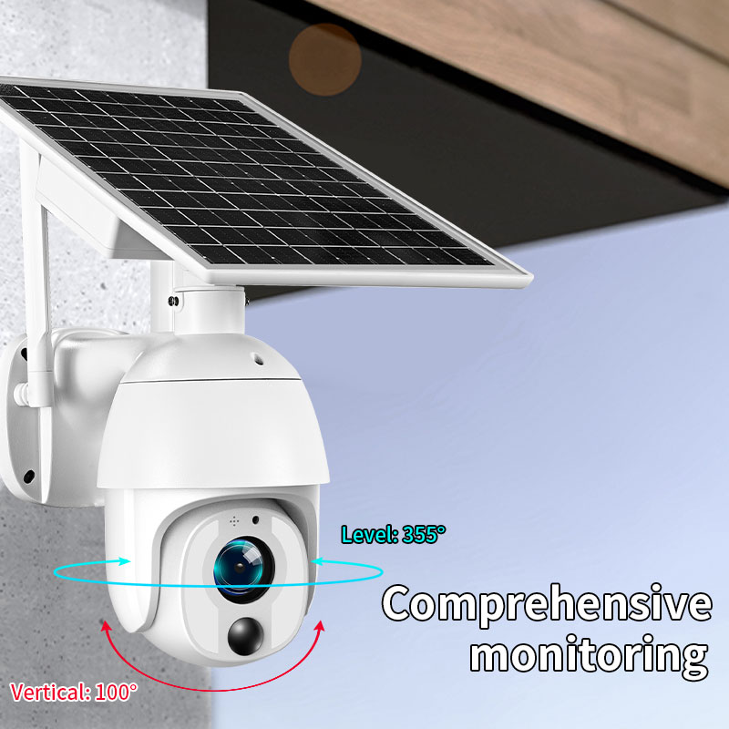 10X ズーム 4G Ubox ソーラー CCTV PTZ カメラ 3