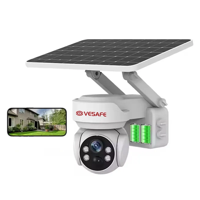 For Supermarket Solar Camera Cctv by VESAFE-1 2
