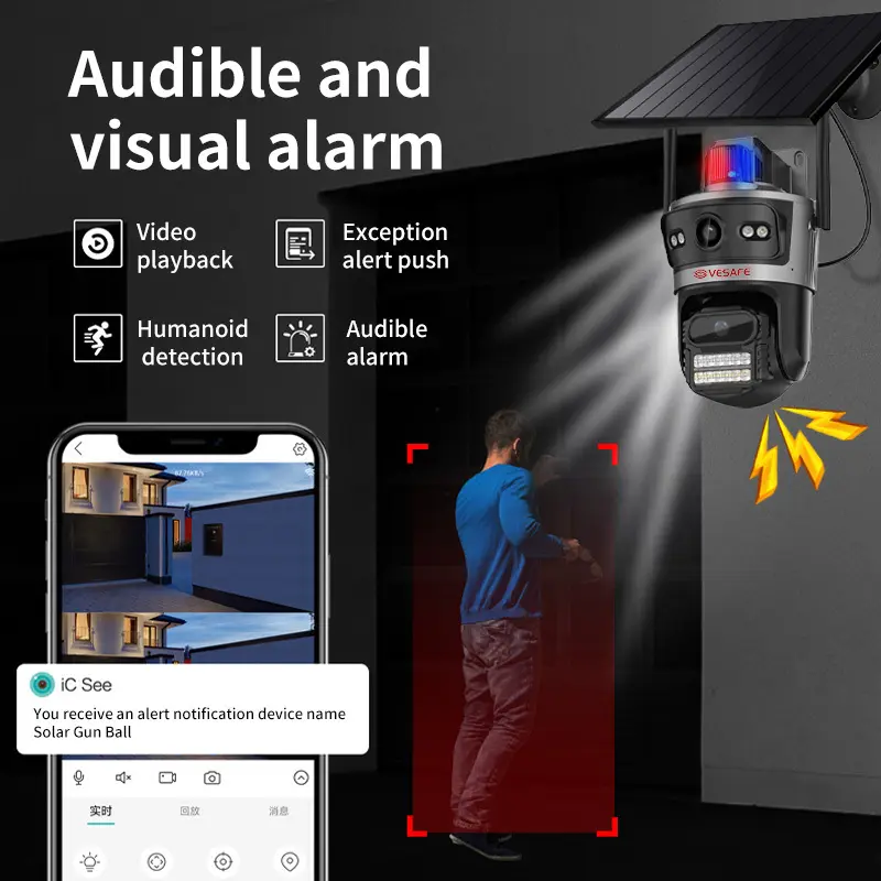 Hot Sale Sim Card Solar Camera Sim Card Solar Camera Company 5